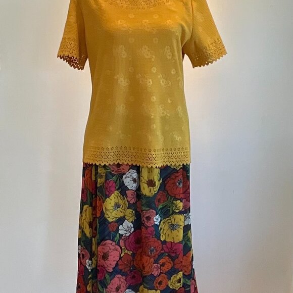 LuLaRoe Madison Skirt with top - Picture 1 of 7